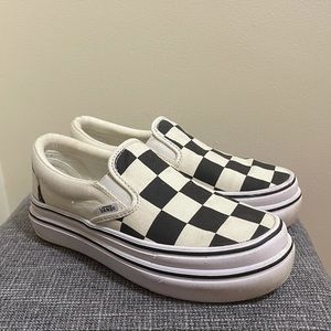 VANS Super Comfycush platform slip-ons!